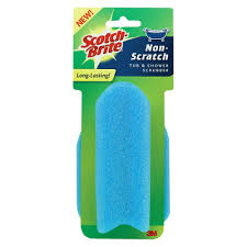 3m Scotch Brite Non Scratch Tub Shower Scrubber None Products Cleaning Closet Best Shower Cleaner Shower Tub