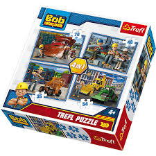 Bob der baumeister deutsch ganze folgen | bob und die geburtstagsüberraschung ⭐ cartoons fur kinder. 4in1 Puzzle 35 48 54 70 Teile Bob Der Baumeister Bob Der Baumeister Mytoys