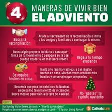Infografia 4 Maneras De Vivir Bien El Adviento Fuentes Https Www Osv Com Todaysissues Bioethicsandscience Ar Adviento Simbolos Navidenos Adviento Y Navidad