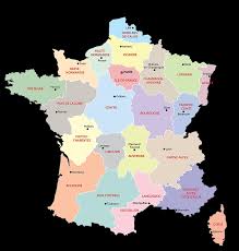 Brest, lorient, rennes, nazaire nantes, angers, le. France Maps Facts World Atlas