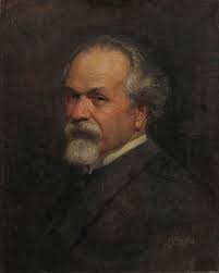 Anton Mitov~Self-portrait