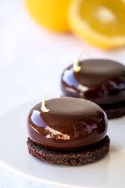 Entremets Individuels Chocolat Et Orange Empreinte Sucree Chocolat Orange Chocolat Gateaux Et Desserts
