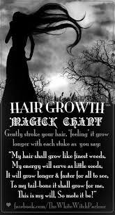 Hair Growth Spell Chant Ritual Magic Magick Book Of Shadows Witch Remedy Prayer Spiritual Wicca Casting Spells Witchcraft Wiccan Spell Book Magick