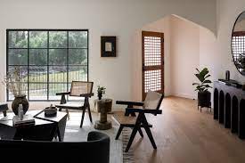 The kitchen island will also be in the bleached oak. Inside A Modern Tudor Home Reinvented Architectural Digest