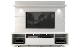 Tavr universal floor tv stand base with swivel height adjustable mount for 32 37 42 47 50 55 60 65 inch plasma lcd led flat or curved screen tvs,tempered glass base for media storage. Cabrini Tv Stand And Floating Wall Tv Panel With Led Lights From Aed 2149 A To Z Furniture
