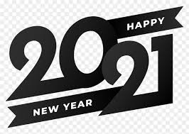 Over 200 angles available for each 3d object, rotate and download. Black Happy New Year 2021 Design On Transparent Background Png Similar Png