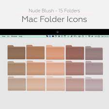 Desktop Folders Folder Icons Macbook Icons Neutral Desktop Etsy Uk Desktop Wallpaper Macbook Folder Icon Desktop Icons