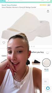 Steve Madden Slinky 30 White