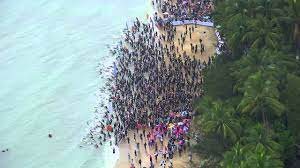 Ironman cairns returns 7 june 2020. Cairns Airport Ironman Cairns Ports North Swim Course Highlights Youtube