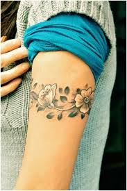 Flower Armband Tattoo Designs Jpg 500 751 Cool Arm Tattoos Arm Band Tattoo Armband Tattoo Design