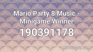 If you like it, don't forget to share it with your friends. Mario Party Music Roblox Id