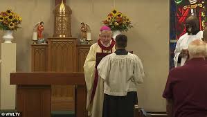 Peter and paul catholic school. Archbishop Consecrates New Altar At Church Where A Priest 37 Recorded Himself Having A Threesome Daily Mail Online