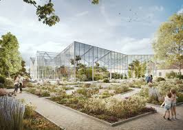 Schauhaus Im Berggarten Wettbewerb In Hannover Entschieden Landschaftsarchitektur Zeichnung Architektur Visualisierung Architektur