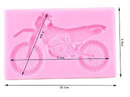 Ce moule en silicone mini diadème sera parfait pour la décoration en pâte à sucre ou pâte d'amande des gâteaux et cupcakes de princesse. Moule Moto Cross En Silicone Planete Gateau