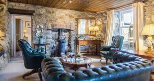 Upper Calffield Farmhouse Camrose Haverfordwest Pembrokeshire Wales Uk Travel Accommodation Pet Friendly Dog With Images Leather Corner Sofa Open Plan Living Room