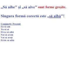 We did not find results for: 8 Sa Aiba Sa Aive Sa Aibe Exprimare Gramatica Romania Cum Vorbim Frumos Cum Scriem Corect Limba Romana Micael Nicolas S Blog