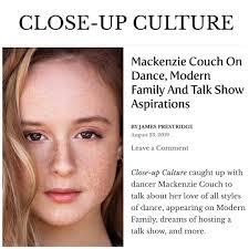 The Couch sisters chat with @closeupculture about their aspirations, the  importance of patience, and family. Check out their features in  https://closeupculture.com. . . . . #katiecouch #mackenziecouch  #kameroncouch #closeupculture #dancers ...
