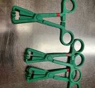Are disposable towel clips reusable in a sterile environment?