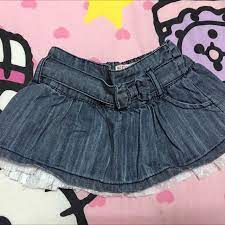 Baby Fox Denim Skirt 3 6 Months Babies Kids On Carousell