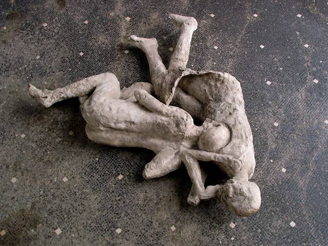 DNA evidence rewrites histories for people buried in volcanic eruption in  ancient Pompeii
