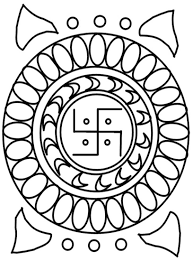 Pongal kolam competitions are held. Free Printable Rangoli Coloring Pages For Kids