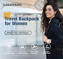 Lekespring Zaino da Viaggio Grande Zaino Bagaglio a Mano 40x20x25, Zaino da  Viaggio Aereo Bagaglio a Mano con Organizer Valigie 6 Pezzi Set, Borse da  ...