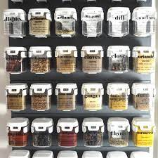 the mobin storage containers are perfect for storing your herbs and spices airtight easy to use perfec spice organization floating shelves black friday