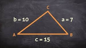 The law of cosines formula is: How To Use Law Of Cosines To Find The Missing Angles Of A Triangle Given Sss Youtube