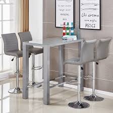 Shop for high tables at cb2. Jam Glass Bar Table Set Rectangular Grey Gloss 4 Ripple Stools Sale