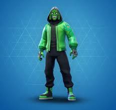 Masz świetny pomysł na quiz? Fortnite Mezmer Skin Rare Outfit Fortnite Skins In 2021 Zombie Dress Fortnite Green Outfit