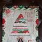 Christmas tree mindful slow stitch wall hanger event image