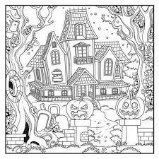 Dream up your own pumpkin faces with this printable sheet! Coloring Pages For Kids Halloween Easy
