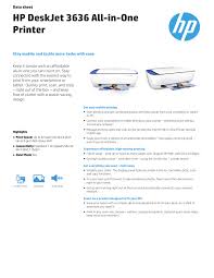 It is ideal choice to download the latest version of driver from 123 hp com setup. Hp Deskjet 3636