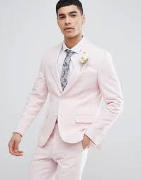 Goodbye Black Suits 30 Stylish Colored Suits For Modern Grooms Blue Prom Suit Pink Suit Men Pink Prom Suit East dane designer men's fashion. pink suit men