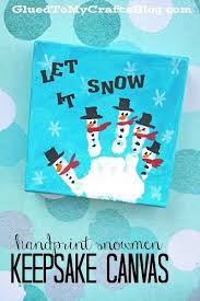 20 Unbelievably Easy Christmas Keepsake Ideas Kids Christmas Canvas Preschool Christmas Gifts Preschool Christmas