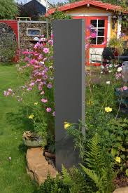 Stele Sichtschutz Schmal 140 X 20 X 4 Cm Sichtschutz Gabionen Pflanzenkasten