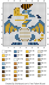 Gypceros Cross Stitch Monster Hunter Cross Stitch Cross Stitch Patterns Cross Stitch Patterns Free