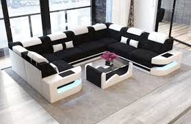 About 9% of these are living room sofas, 0% are living room sets, and 0% are living room chairs. Wohnlandschaft Como Als U Form In Stoff Mit Led Licht