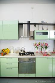 green kitchen cabinets (kitchen