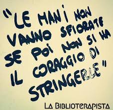 Quando le mani si sfiorano · titolo originale: Le Mani Non Si Sfiorano Se Poi Non La Biblioterapista Facebook
