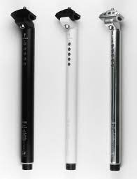 lightskin seat post with led rear light f27 2mm black white silver 自転車のデザイン 自転車 ピストバイク