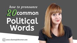 Do regional variations in the pronunciation of grab(a) effect the syllable count? Clear English Corner American English Pronunciation How To Pronounce 20 Common Political Words In English Facebook