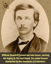 William Clarke Quantrill's name still drifts through the dark corners of  Civil War memory—spoken with equal parts dread and fascination. Born in  1837, he became the embodiment of frontier vengeance, leading a