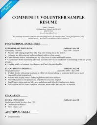 Food Bank Volunteer Resume Sample Resumesdesign Resume Work Sample Resume Acting Resume