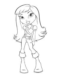 Bratz Coloring Pages Cloe Bratz Coloring Pages Coloring Pictures Coloring Books