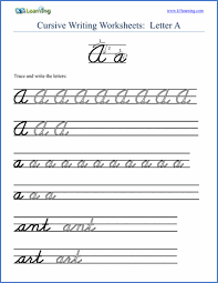 These are handy for giving kids a quick reminder on tricky letters. Cursive Letter Practice Sheet Handwriting Lettersable Worksheet Free Alphabet Worksheets K5 Learning Sheets Math Worksheet