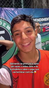 Pronunciamento de Bernardo sobre vazamento de vídeo com Kamylinha