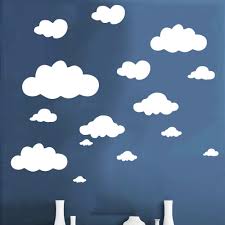 See the best wallpapers for children's room in the wallcolors ⭐ polish artists fast shipping.looking for inspiration to diversify your living room? 68pcs Assorted White Clouds Wall Sticker Cute Removable Clouds Wallpaper Art Wall Decoration Poster Easy Peel And Stick Mural For Living Room Nursery Kids Room Buy Online In Peru At Desertcart Pe Productid