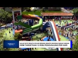 Kolam Renang Di Kampung Ciruum Targetkan 13 Ribu Pengunjung Perhari Youtube