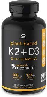 While the delivery method of the supplement isn't so important 4, the form of the vitamin d in it is. Plant Based Vitamin K2 D3